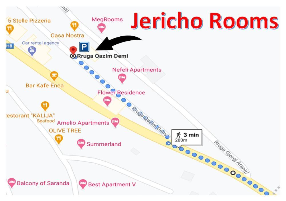 Jericho Rooms Sarandë Exteriér fotografie
