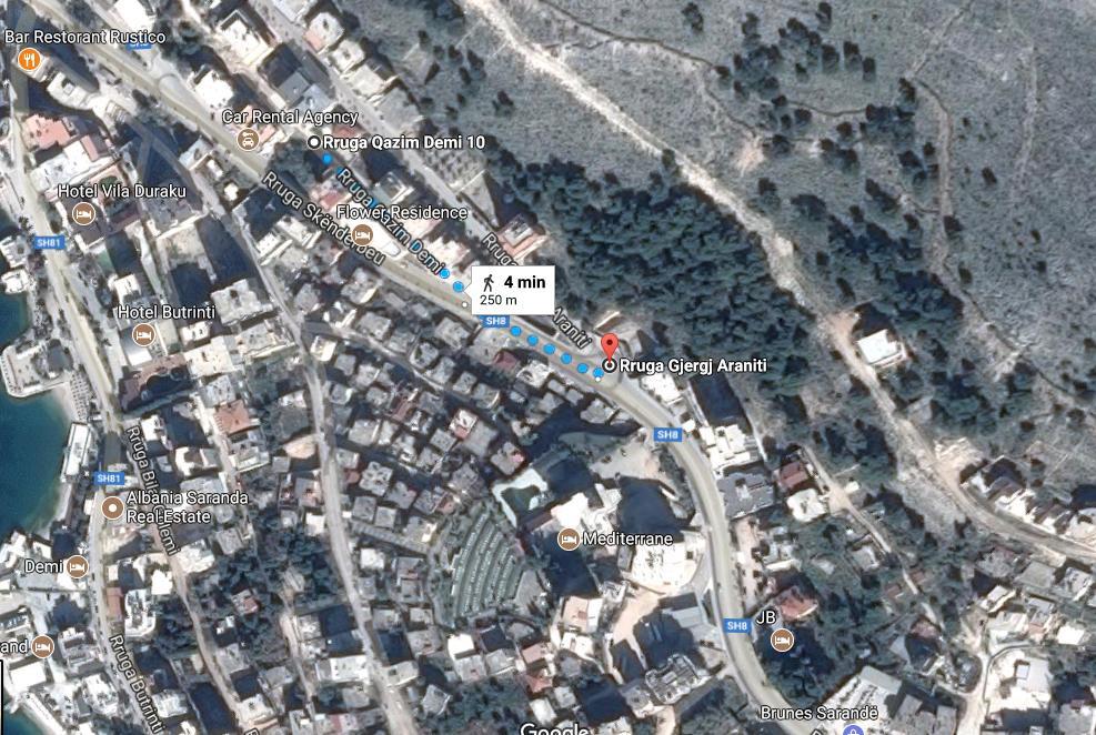 Jericho Rooms Sarandë Exteriér fotografie